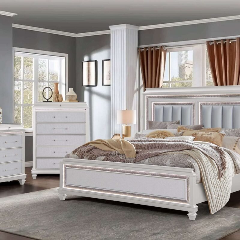 SABRINA WHITE BEDROOM