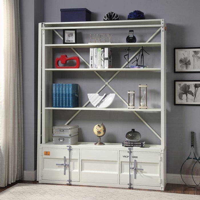 Cargo Bookcase W/Ladder