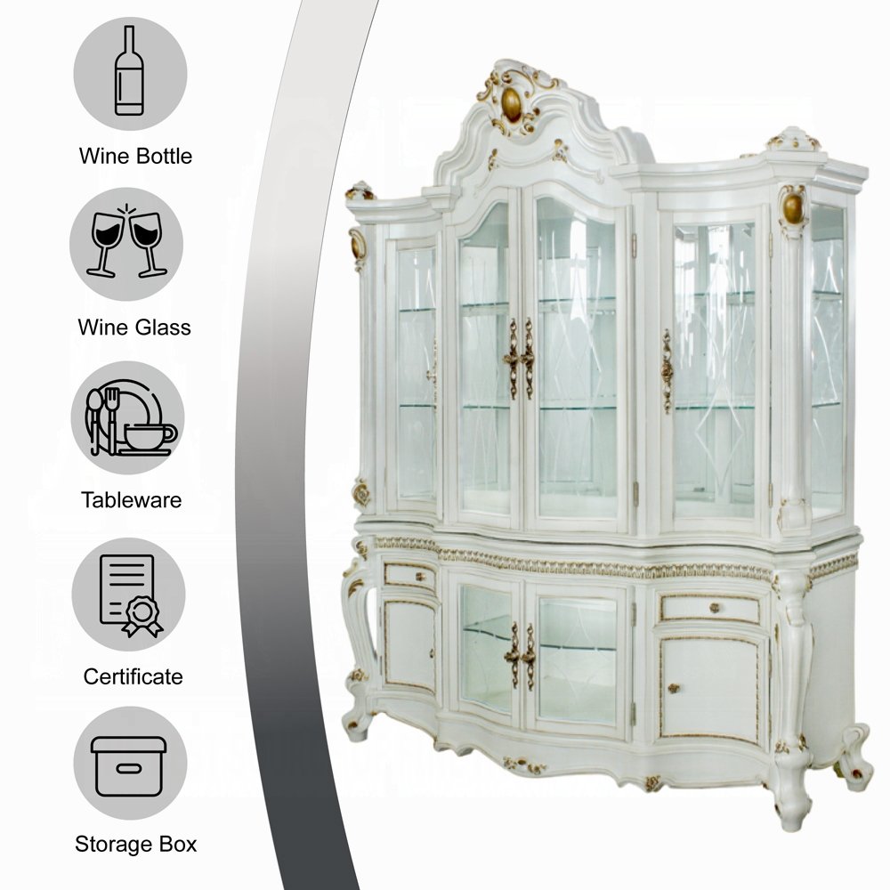63464_feat.jpg Picardy Buffet & Hutch - Image 2