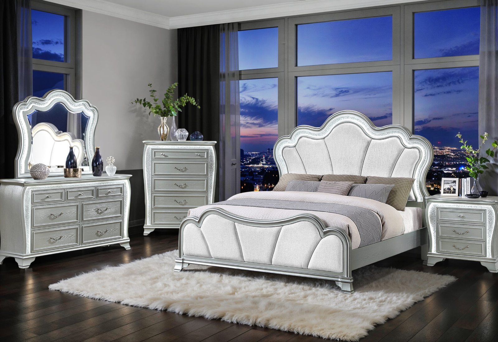 ARIA-SILVER-KBG-RSC-6.jpg ARIA SILVER MIRROR WITH LED - Image 2