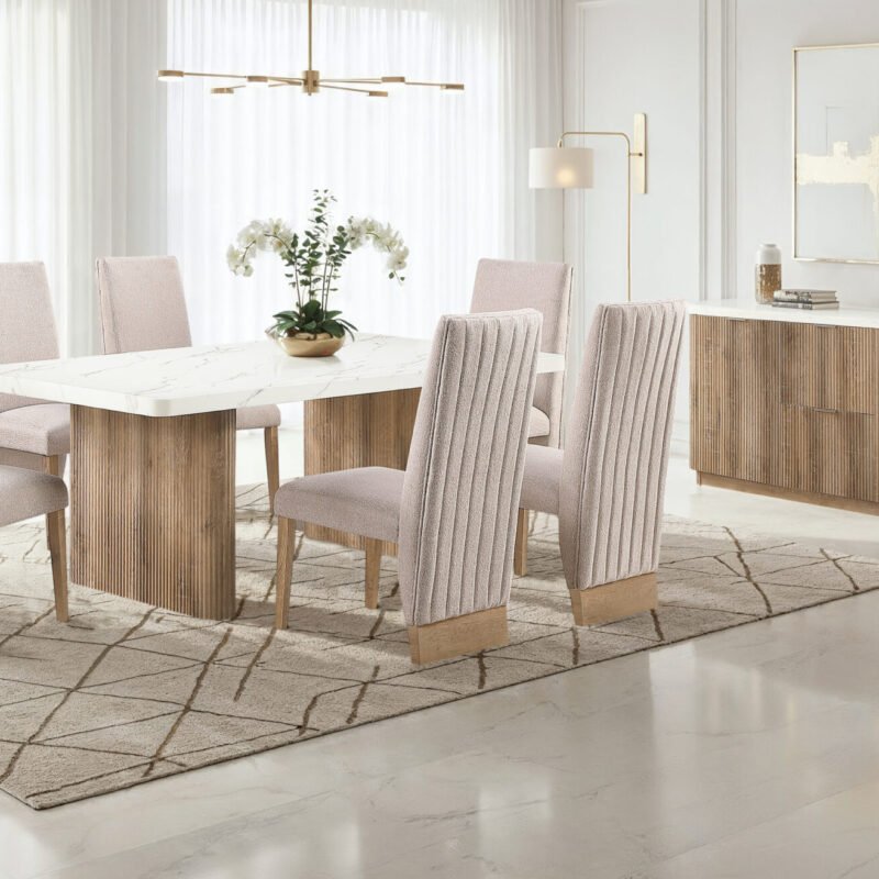 D2504DT AND 4 D12DC BEIGE/NATURAL