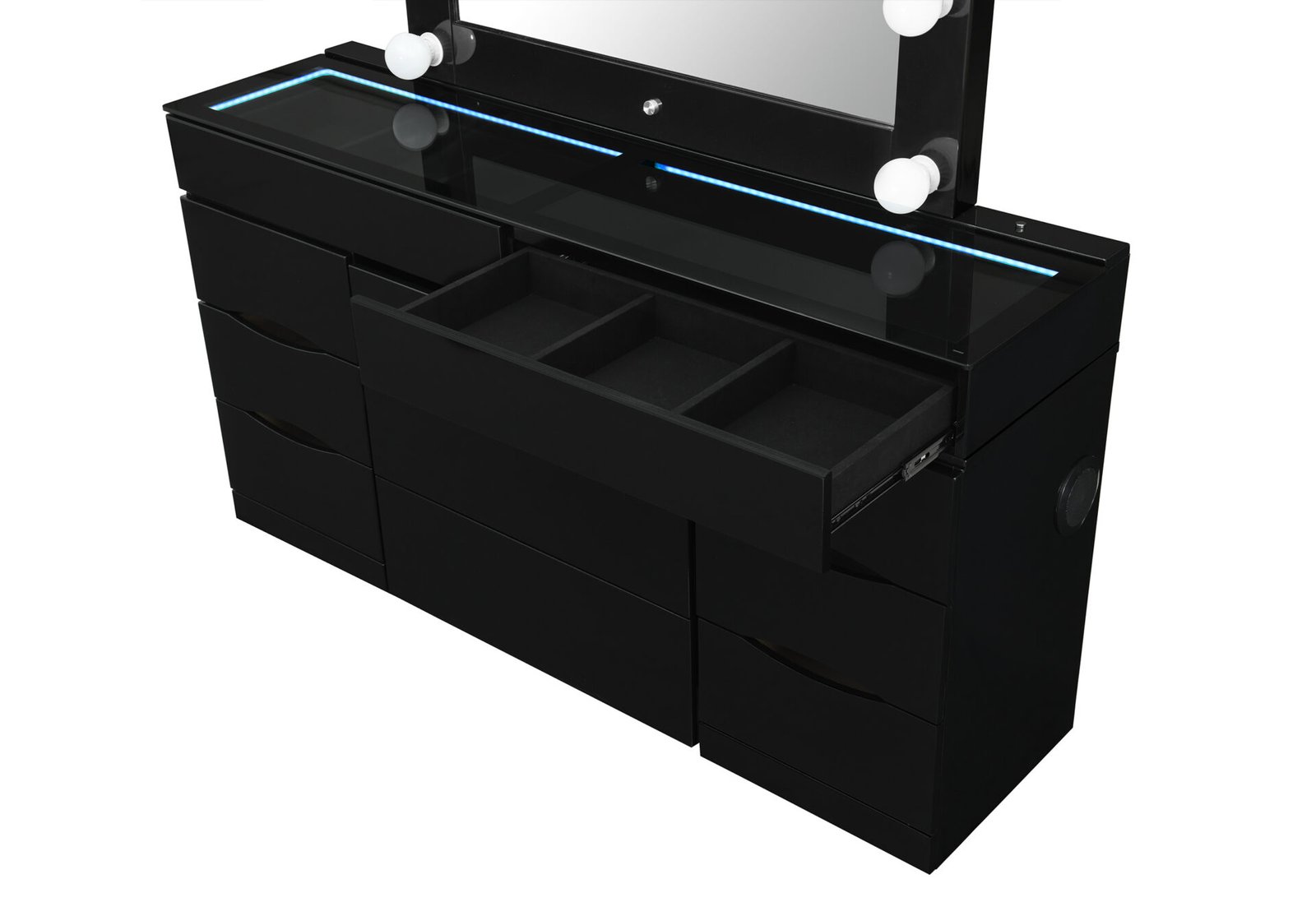 ELLA-VANITY-DRAWER-DETAIL.jpg ELLA BLACK VANITY WITH SPEAKER - Image 3