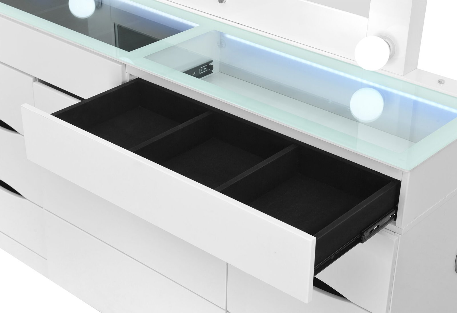 ELLA-WHT-VANITY-DRAWER-DETAIL-1.jpg ELLA WHITE VANITY SET WITH STORAGE STOOL - Image 4