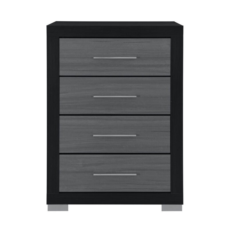 EMMA BLACK/GREY CHEST