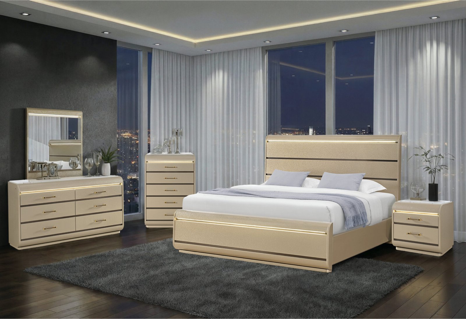 GENESIS-GOLD-KBG-9.jpg GENESIS GOLD NIGHTSTAND WITH LED - Image 4