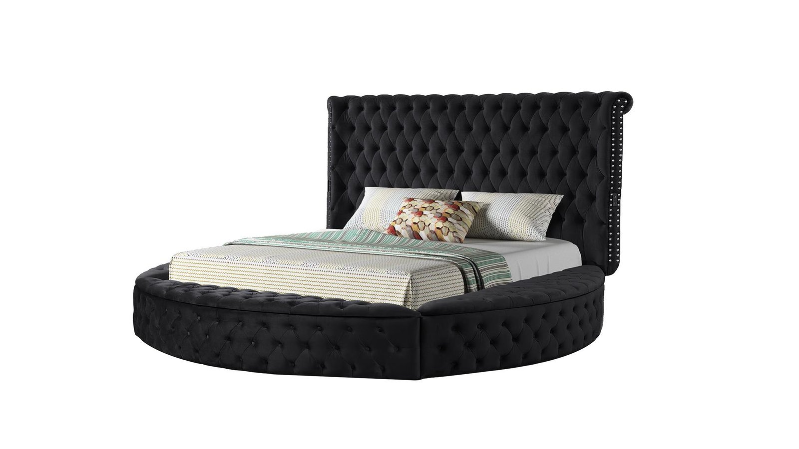 HAZEL_BLACK_BED__1__0_1500_975.jpg HAZEL QUEEN 4 PC VANITY BEDROOM SET IN BLACK - Image 3