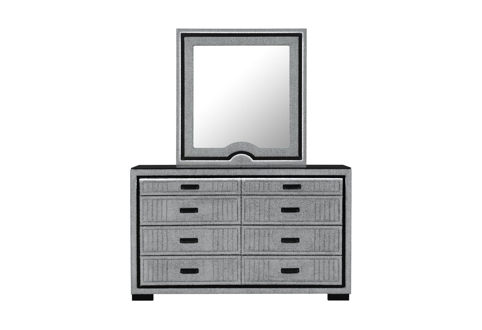 Isabella-Grey-DR-MR-1-1.jpg ISABELLA GREY DRESSER WITH LED - Image 3