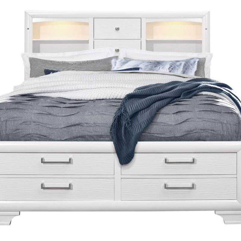 JORDYN WHITE QUEEN BED