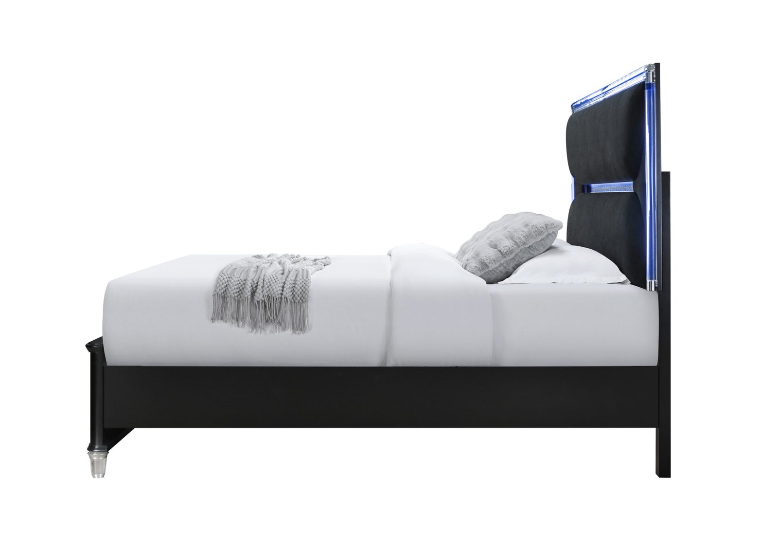 LANDO-BLACK-KB-3-1.jpg LANDO BLACK KING BED WITH CONTINUOUS LED - Image 3