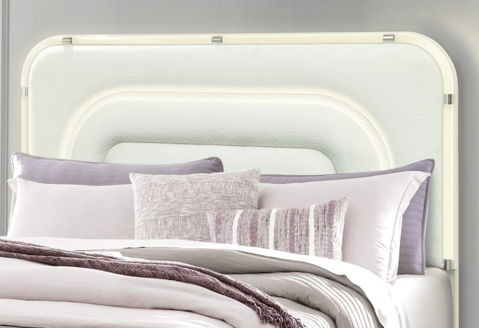 LYRA-BEIGE-HB-DETAIL-4.jpg LYRA BEIGE KING BED WITH LED - Image 3