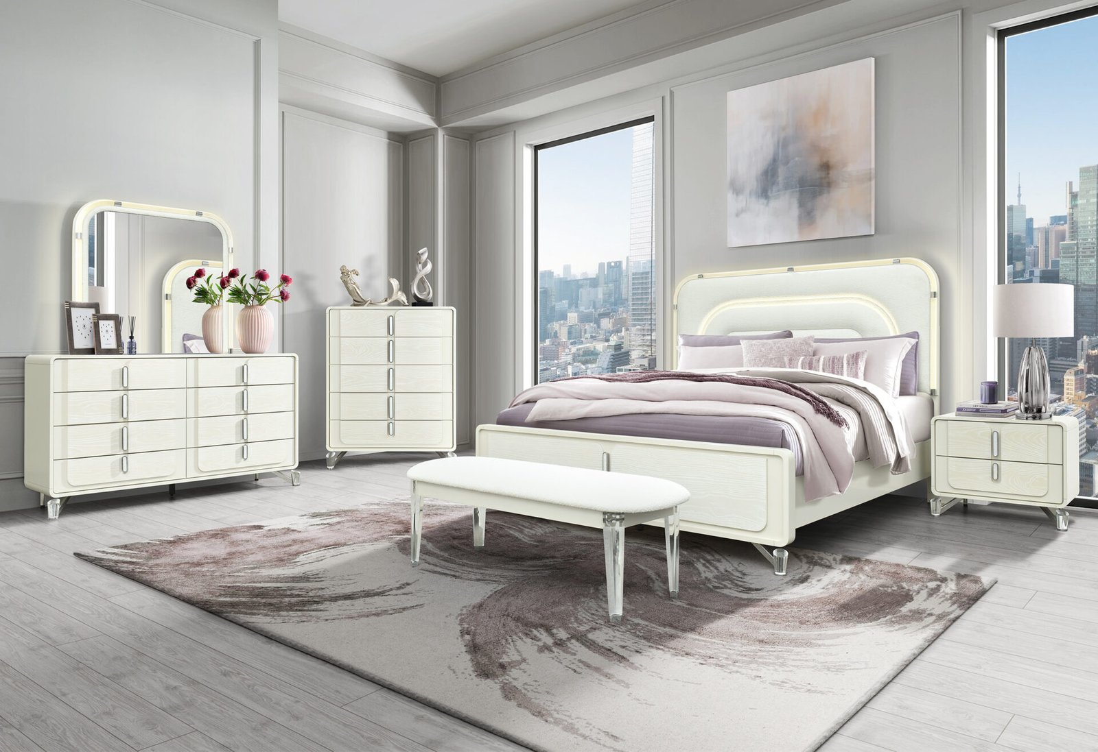 LYRA-BEIGE-KBG-RSC-1.jpg LYRA BEIGE KING BED WITH LED - Image 4