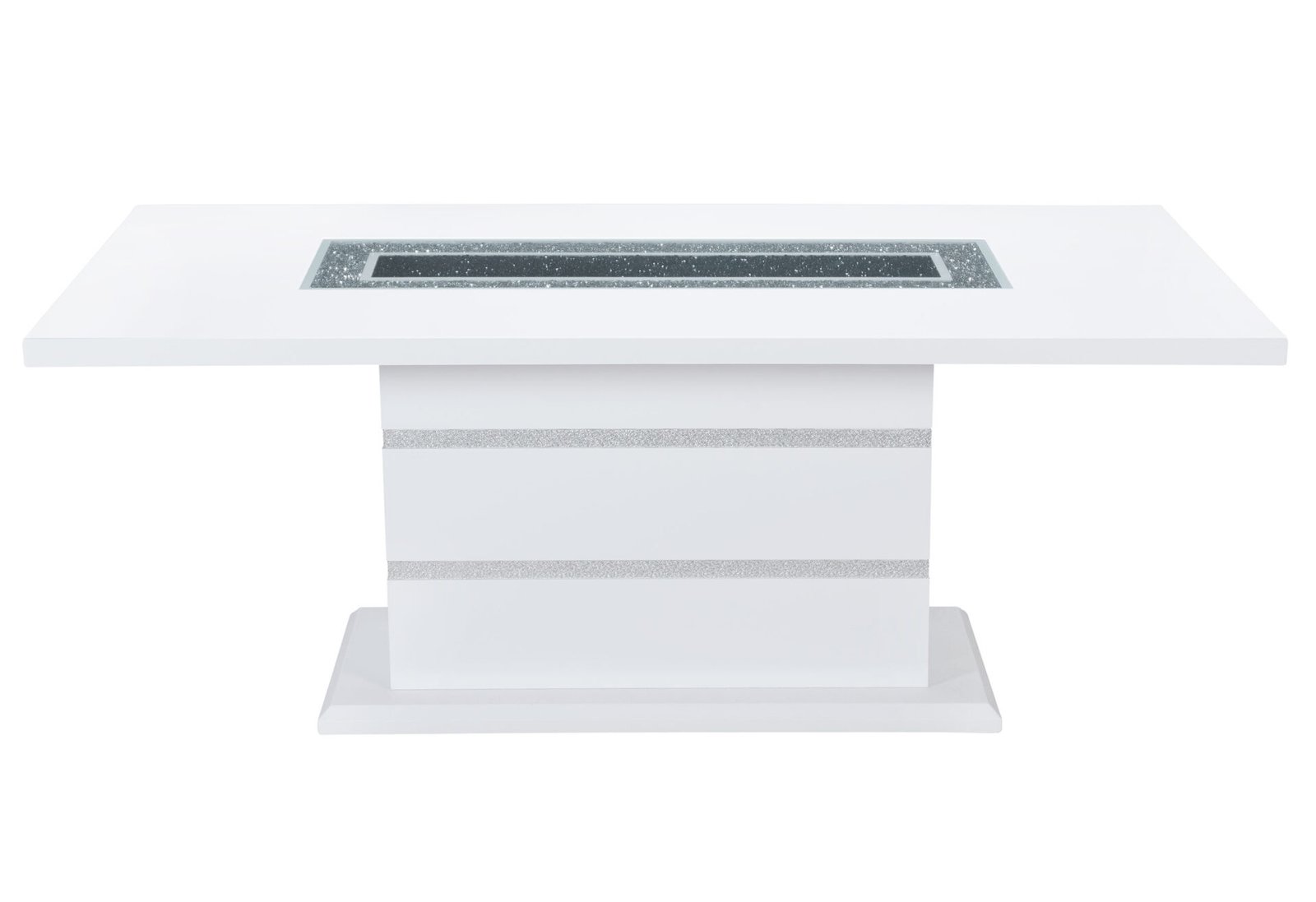 MONACO-WHITE-DT-2.jpg MONACO WHITE DINING TABLE + 8 MONACO DINING CHAIR - Image 3