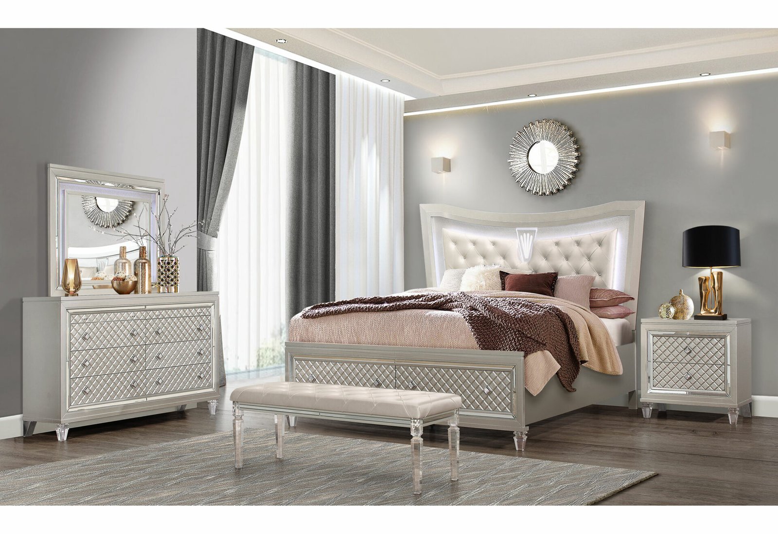Paris-Acrylic-Leg-RSC-4.jpg PARIS CHAMPAGNE NIGHTSTAND - Image 3