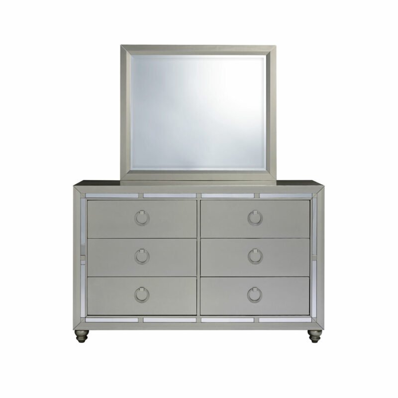 RILEY SILVER MIRROR