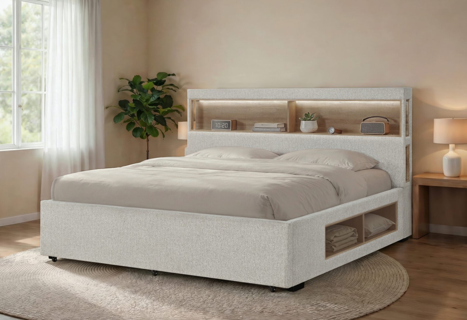 SADIE-KB-BEIGE-KB-2-RSC-2.jpg SADIE BEIGE KING BED WITH STORAGE