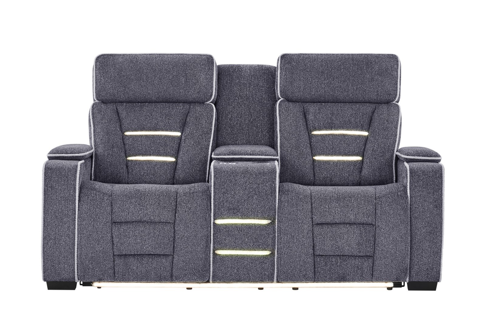 U1895-PCRLS-1.jpg U1895 GREY P2 RECLINING SOFA/CONSOLE RECLINING LOVESEAT/RECLINER - Image 6