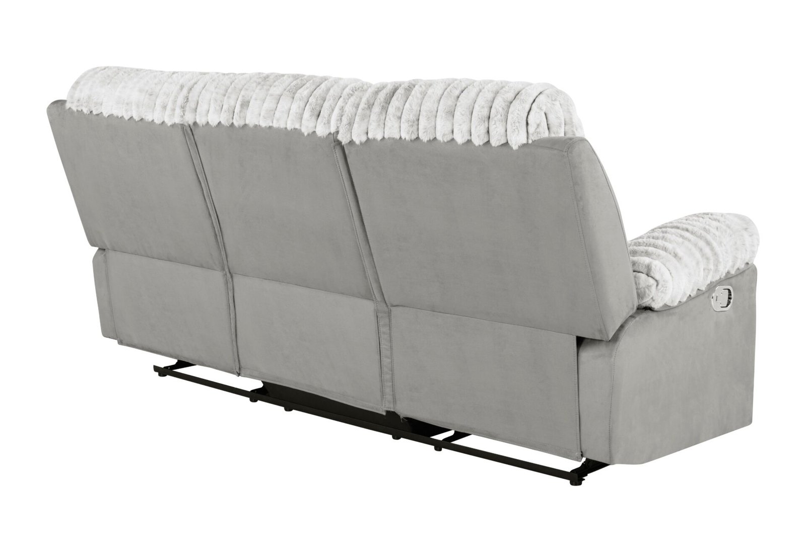 U6028-GREY-RS-BACK-ANGLE-1.jpg U6028 GREY RECLINING SOFA - Image 4