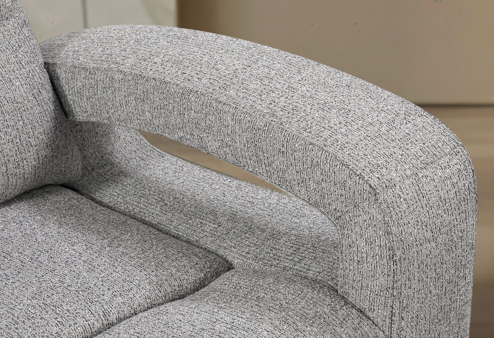 U6611-GREY-15-HOLLOW-ARM-DETAIL-RSC.jpg U6611 GREY 15 POWER RECLINING SOFA/POWER CONSOLE RECLINING LOVESEAT - Image 2