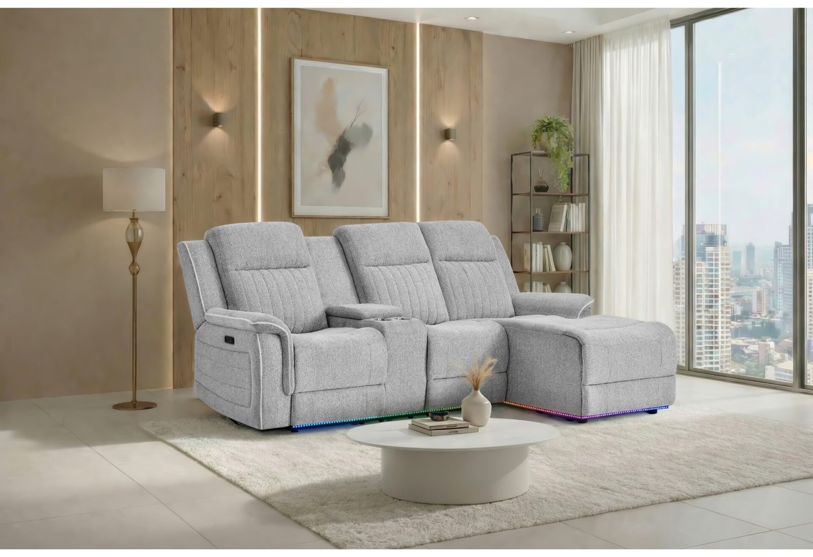 U8879-GRY-1-PB-Sectional-RSC.jpg U8879 GREY 1 POWER PUSHBACK SECTIONAL WITH LED AND GLOBAL SS SPKR