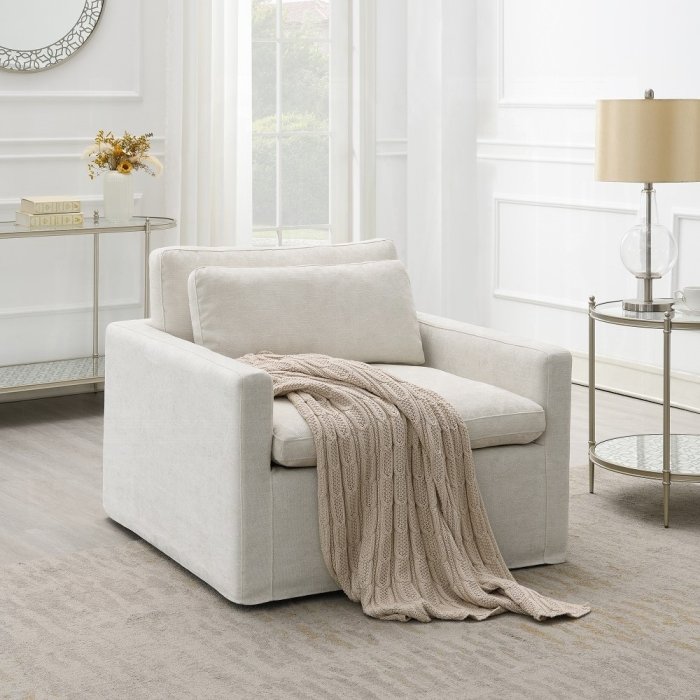 Frederick SWIVEL CHAIR W/PILLOW