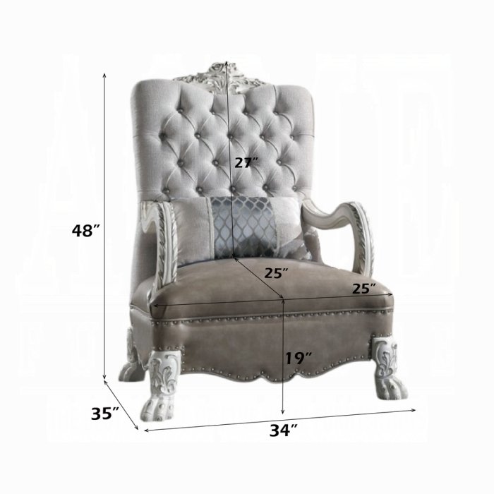 lv02246_dim.jpg Dresden Chair W/Pillow - Image 2